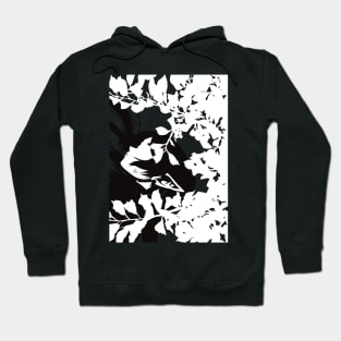 SNF4 Sousou no FRIEREN Beyond Journeys End at the Funeral anime and manga elf girl characters with flower pattern transparent minimalist abstract silhouette png vector art gifts October 2023 Hoodie